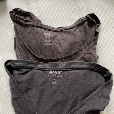 2er Basic langarm Pulli Set
