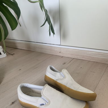 Vans Classic Slip on white/beige