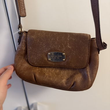 Michael Kors brown shoulder bag