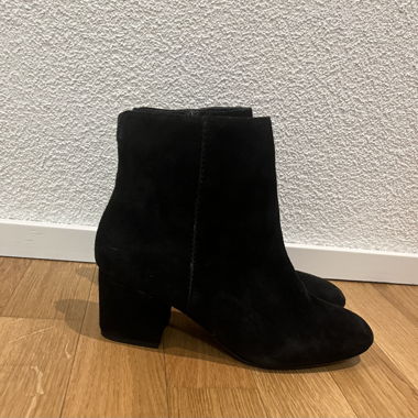 Schwarze Ankle Boots