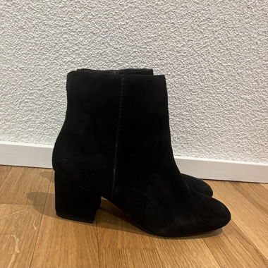 Schwarze Ankle Boots