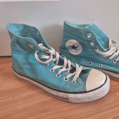 Converse in türkis, Gr. 39.5