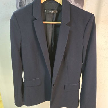 Blazer Mango blu navy