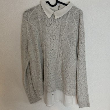 Maglione con colletto da camicia Primark