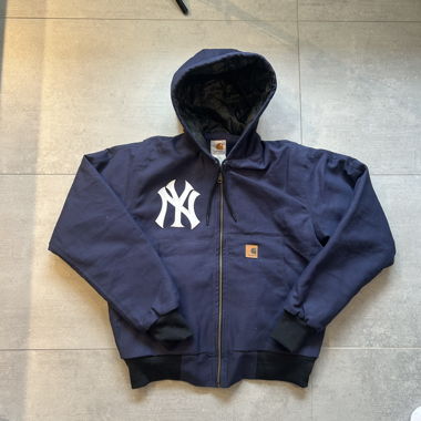 Carhartt x Yankee rework Jacke Blau M