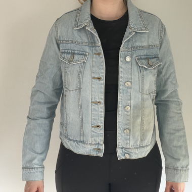 Helle Jeansjacke