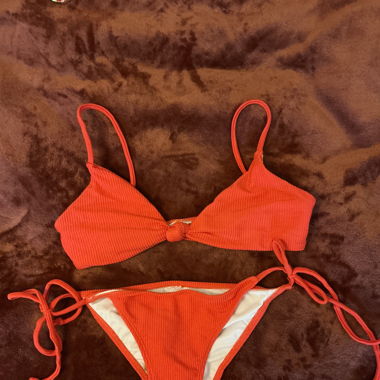 Bikini rouge flatteur