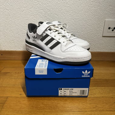Adidas Forum Low Cloud White Grey 45 EU