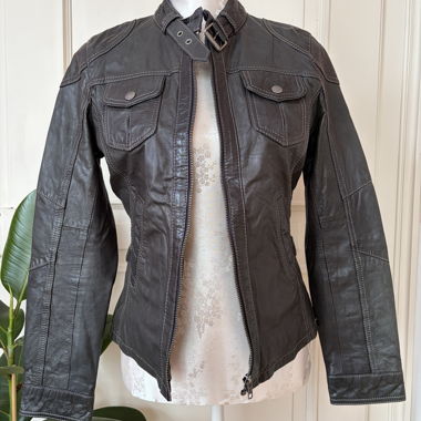 Mauritius Leather Jacket Sz. 34-36
