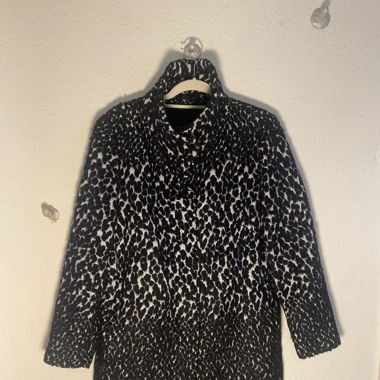 Jacke schwarz-weiss