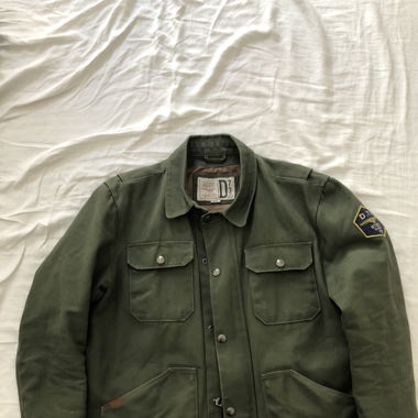 Veste militaire Large - Khaki fabriquée en France