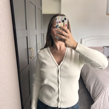 MANGO Rippstrick-Cardigan