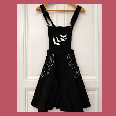 Hell Bunny Latzkleid - Grösse S