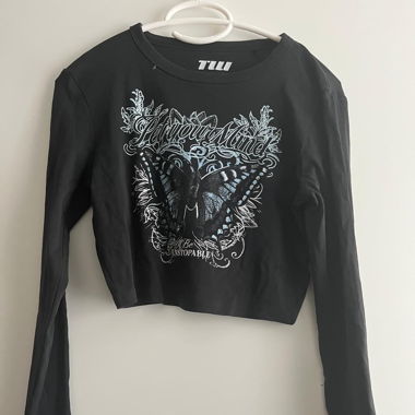 Top langärmlig