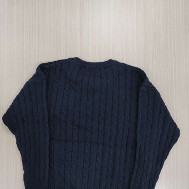 Polo strickpullover