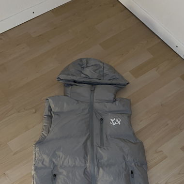 Westen-Jacke mit Kaputze