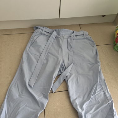 Pantaloni azzurro chiaro 
