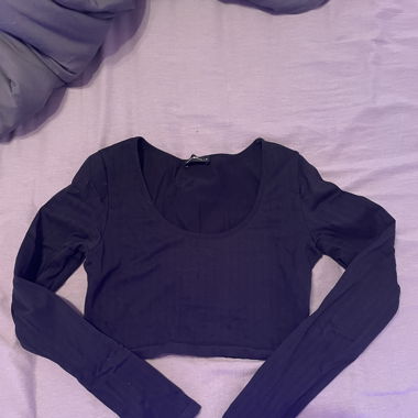 crop Top langarm