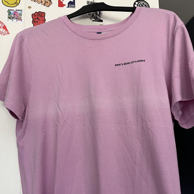 T-shirt rose 