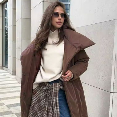 Braune Jacke S/M
