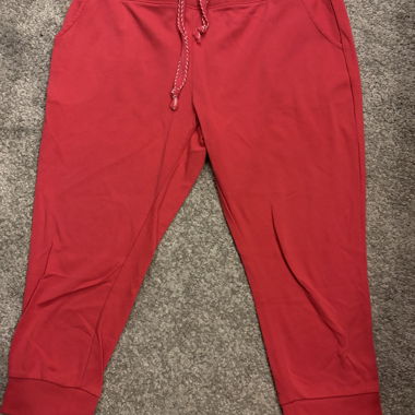 Pantaloni della tuta rossi