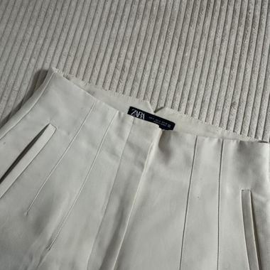 Zara Beige Suit Trousers