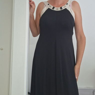 Max Mara Studio Schwarzes Kleid Grösse 40