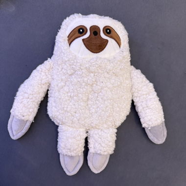 Bouillotte paresseux en peluche