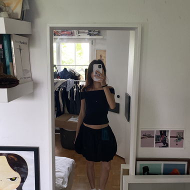 Jupe Boule Noire