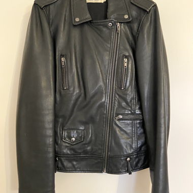 Veste en cuir Naf naf 