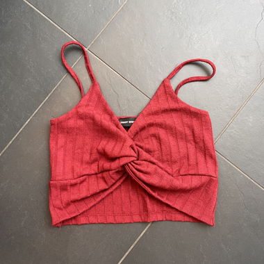 Red Crop Top