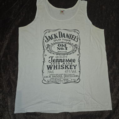 Jack Daniel’s Tanktop von Fruit of the Loom
