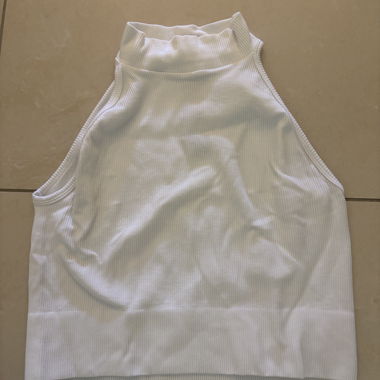 Weisses CropTop