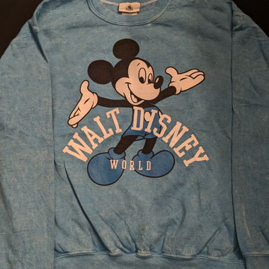 Vintage Disney Mickey Mouse Sweater - Blue - Size M