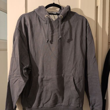 Sweat à capuche gris COLLUSION taille S