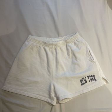 Shorts blancs New York