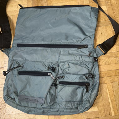 Vintage Diesel Spare Parts Utility Messenger Bag
