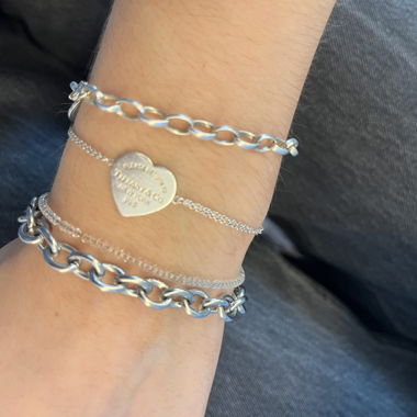 Bracelet Chaîne en Argent