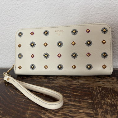 Fossil Wallet with Wrist Strap
