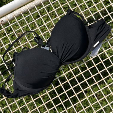 Haut de maillot de bain noir 75C 