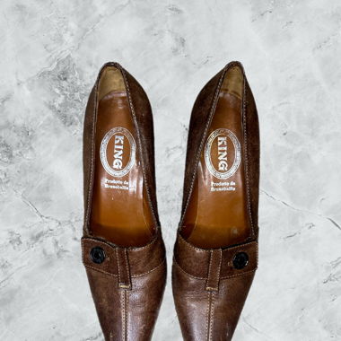 tacchi in pelle vintage