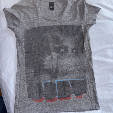 T-shirt gris OBEY à imprimé graphique