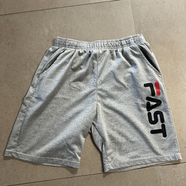 Short de sport gris FAST