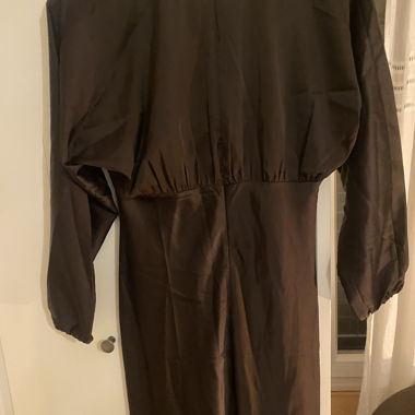 Dark colored evening dress