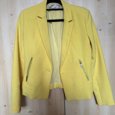 Blazer jaune Zara Trafaluc