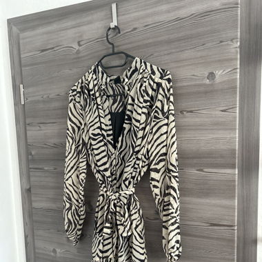 Robe à motif zebré