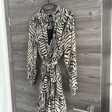 Robe à motif zebré