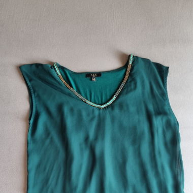 Blouse verte de marque 1.2.3 Paris