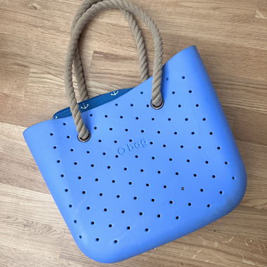 Borsa tote oBag blu