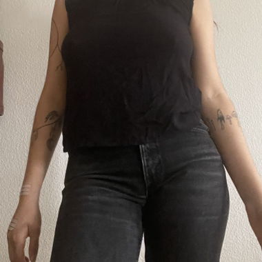Bluse schwarz